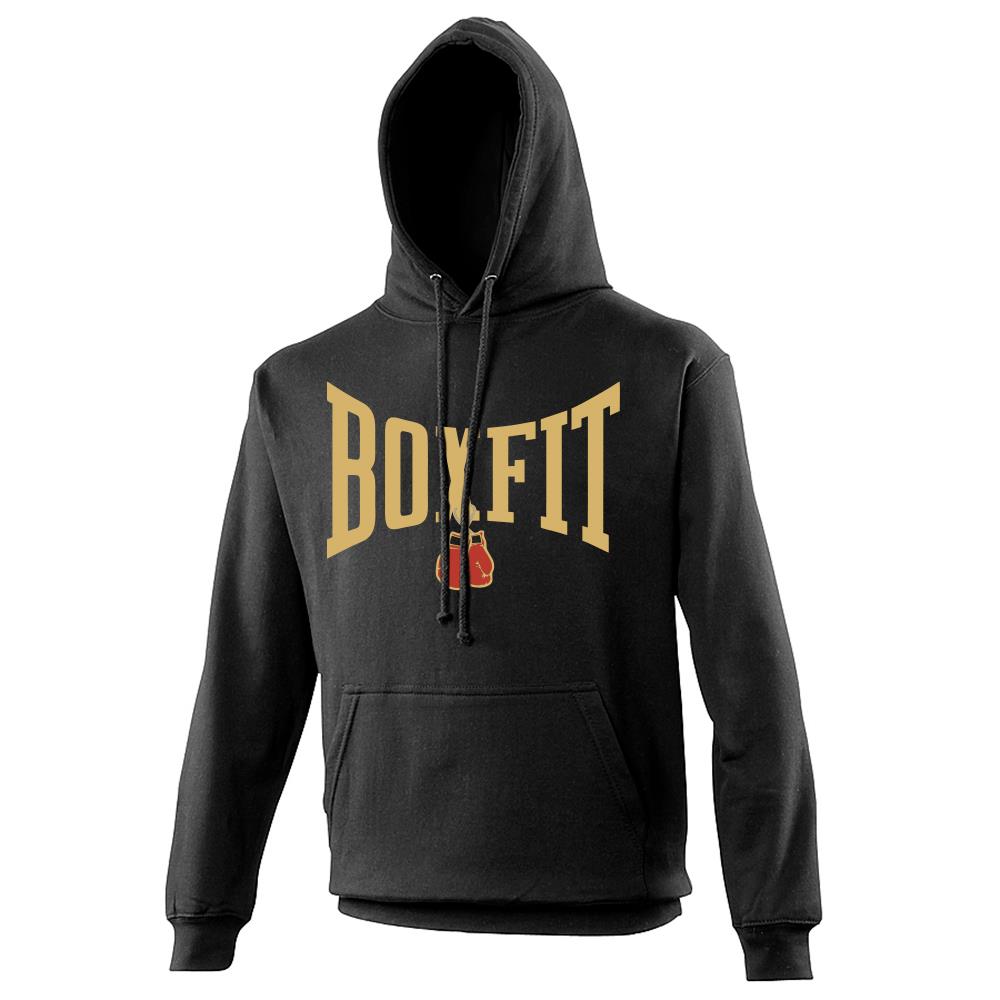 Boxfit Large Logo Branded Hoodie