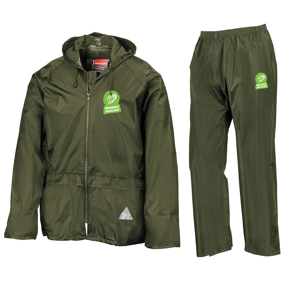 Brownes Boot Camp Waterproof Jacket & Trouser Set