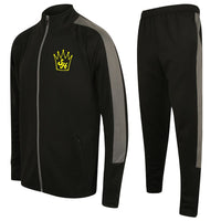 Thumbnail for Small Holdings Abc Slim Fit Poly Tracksuit