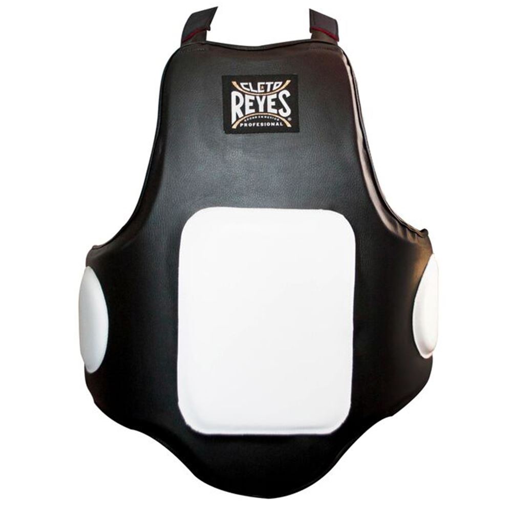 Cleto Reyes Leather Body Protector Black/White One Size