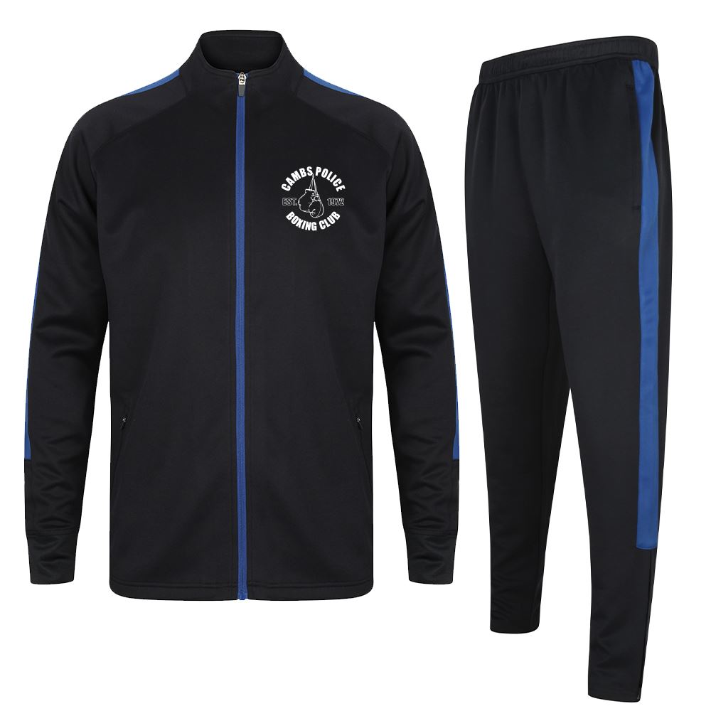 Cambs Police Boxing Slim Fit Boxer Tracksuit