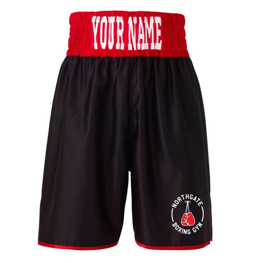 Northgate Boxing Gym Satin Bout Shorts