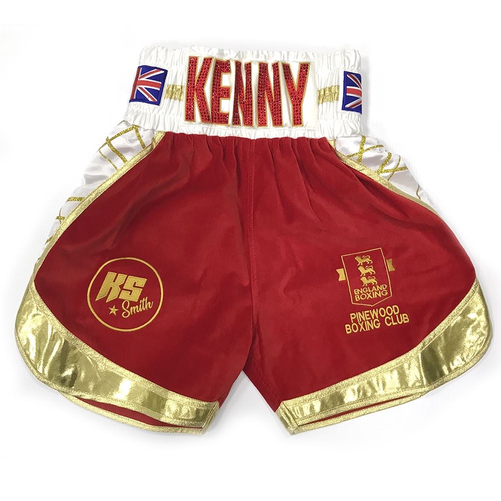 Custom Made Boxing Shorts Kenny Smith