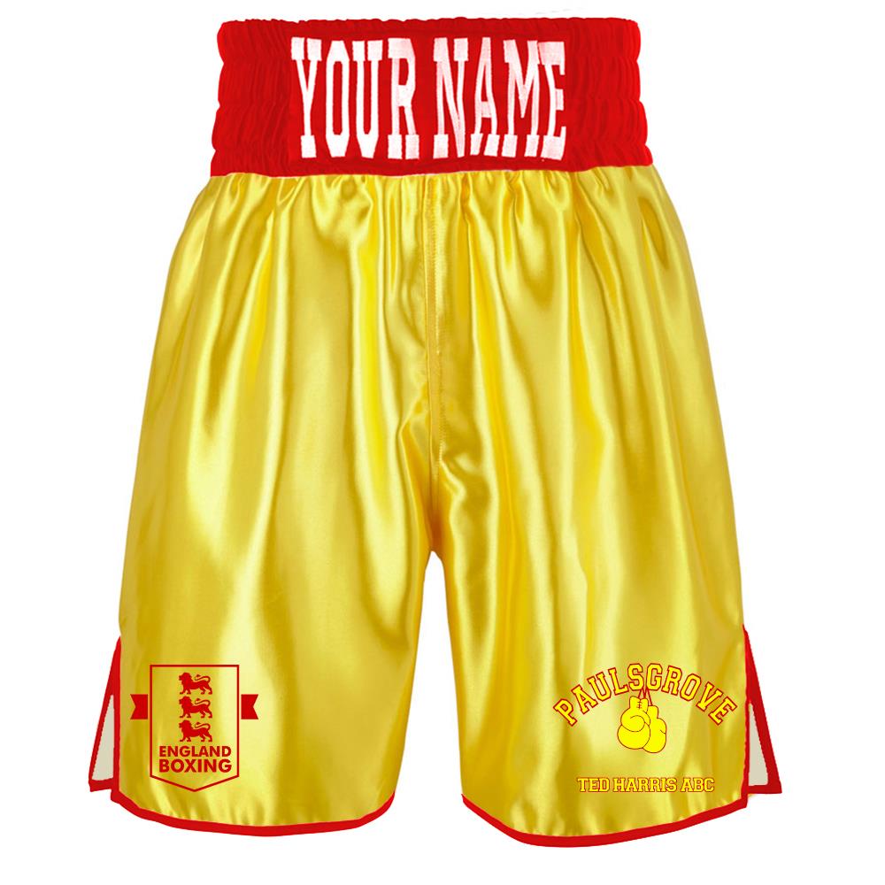 PAULSGROVE & TED HARRIS ABC BOUT BOXING SHORTS