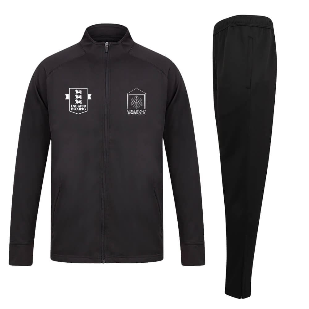 Little Oakley Boxing Club Slim Fit Poly Tracksuit