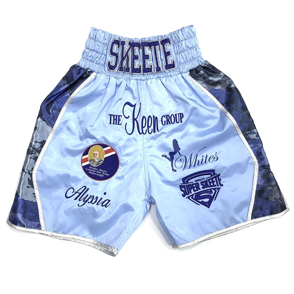 Custom Made Boxing Shorts Super Skeete