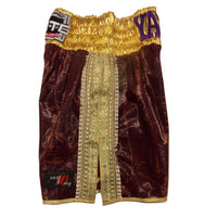 Thumbnail for Custom Made Snakeskin Leather Look Boxing Shorts