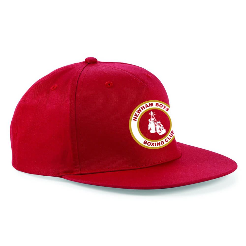 Newham Boxing Club Snapback Cap Red