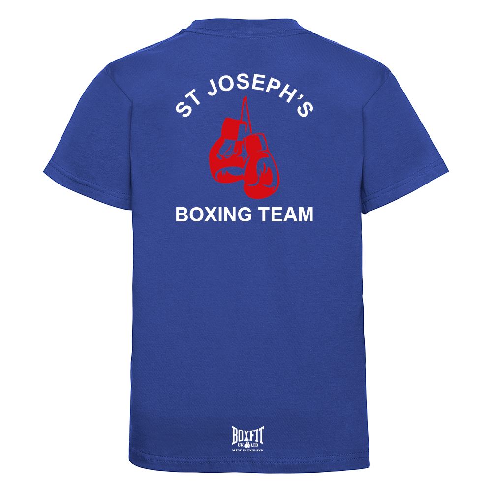 St Josephs ABC Embroidered Cotton T-Shirt