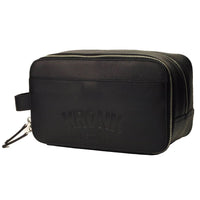 Thumbnail for Kronk Leather Detroit Washbag Black