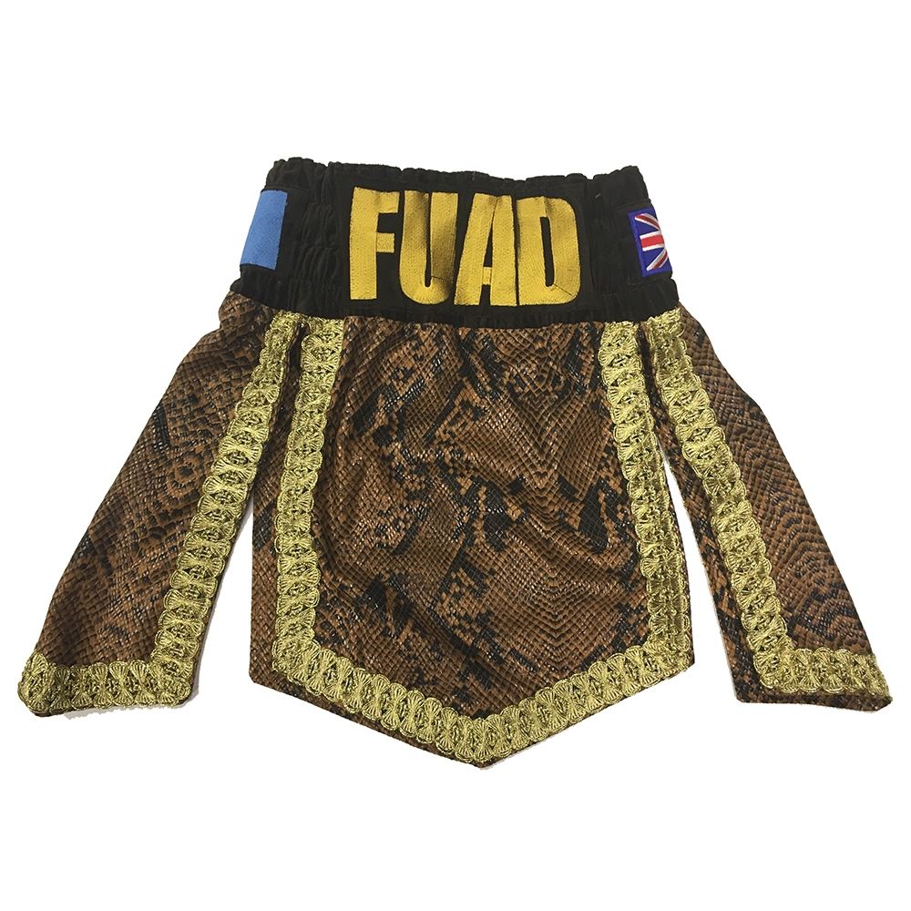 Custom Made Boxing Shorts Fuad Pirate