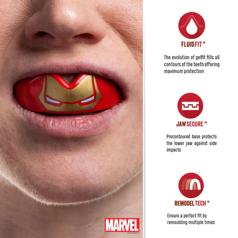 Safejawz Marvel Iron-Man Mouthguard