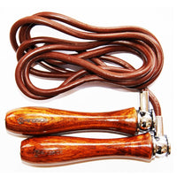 Thumbnail for Ringside Weighted Leather Skipping Rope