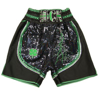 Thumbnail for Custom Made Sparkle And Satin Boxing Shorts