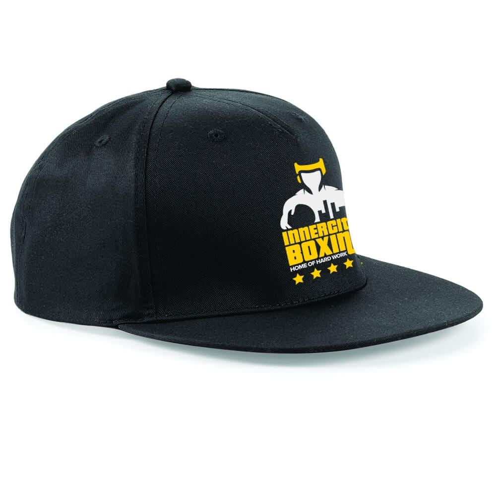 Inner City Boxing Snapback Cap Black