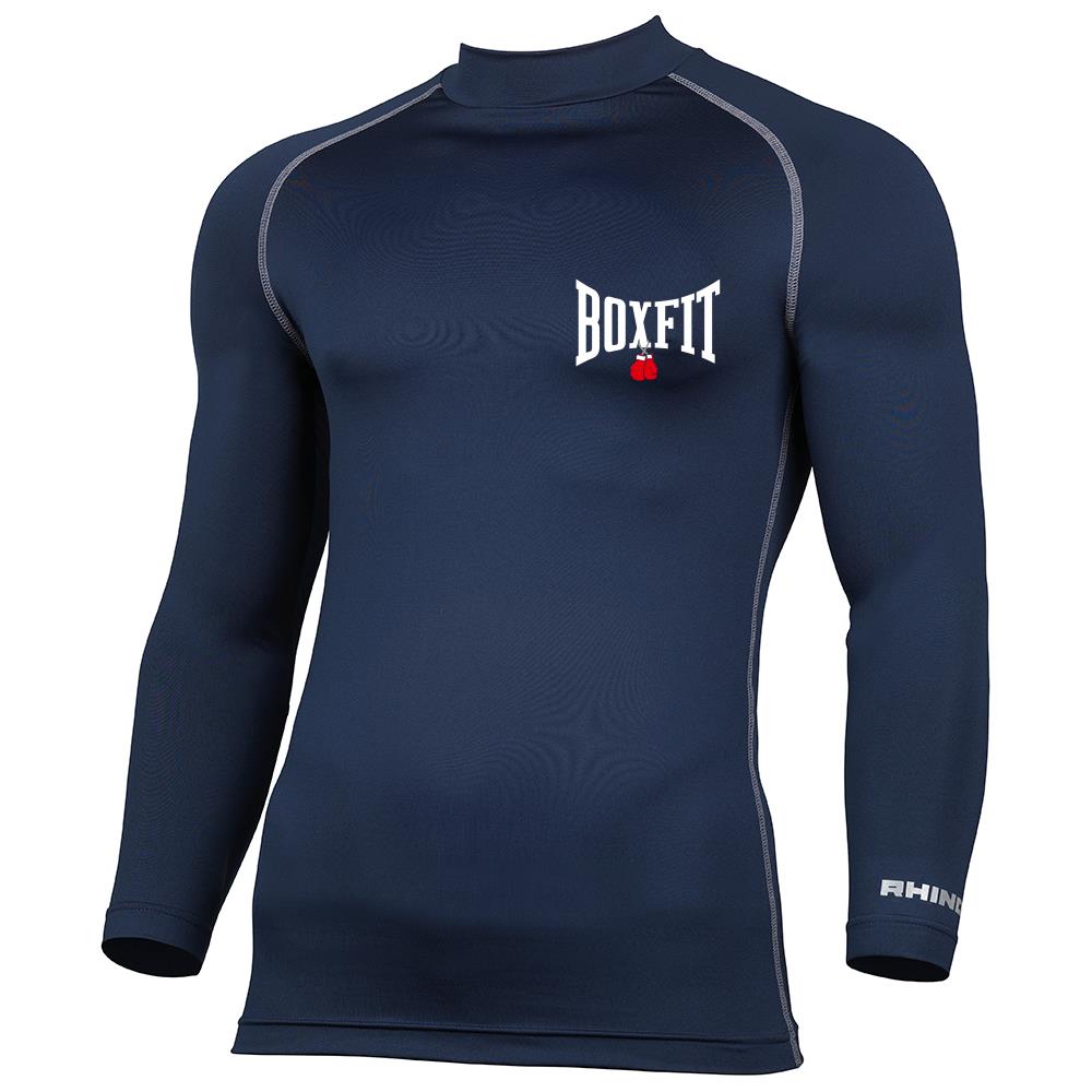 Boxfit Rhino Small Logo Long Sleeve Base Layer