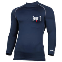 Thumbnail for Boxfit Rhino Small Logo Long Sleeve Base Layer