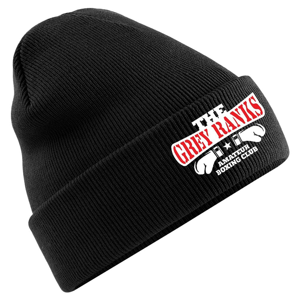 Grey Ranks Abc Beanie Black