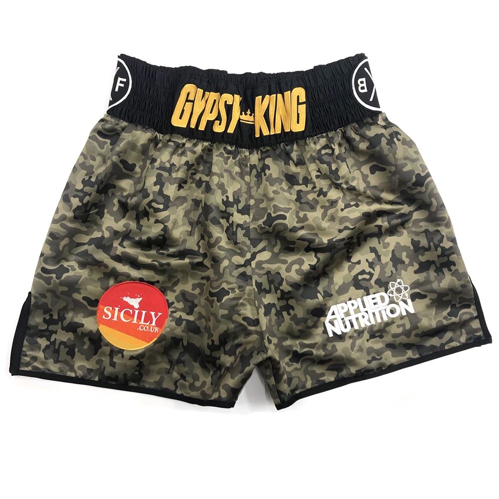 Custom Made Boxing Shorts Tyson Fury