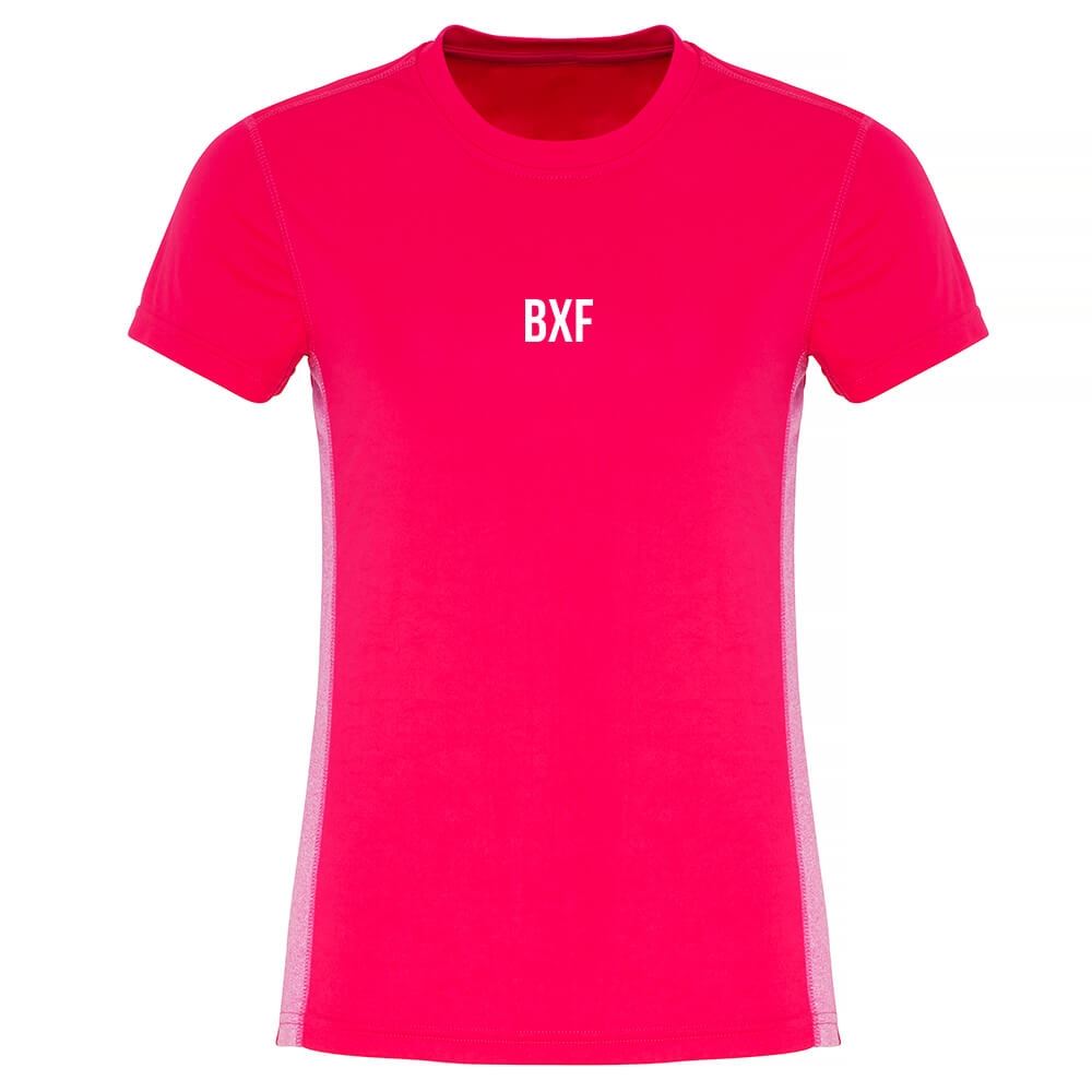 Bxf Womens Contrast Performance Panelled Tee