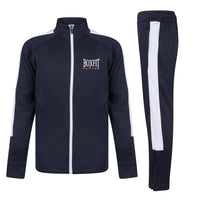 Thumbnail for Boxfit Kids Embroidered Logo Slim Fit Poly Tracksuit