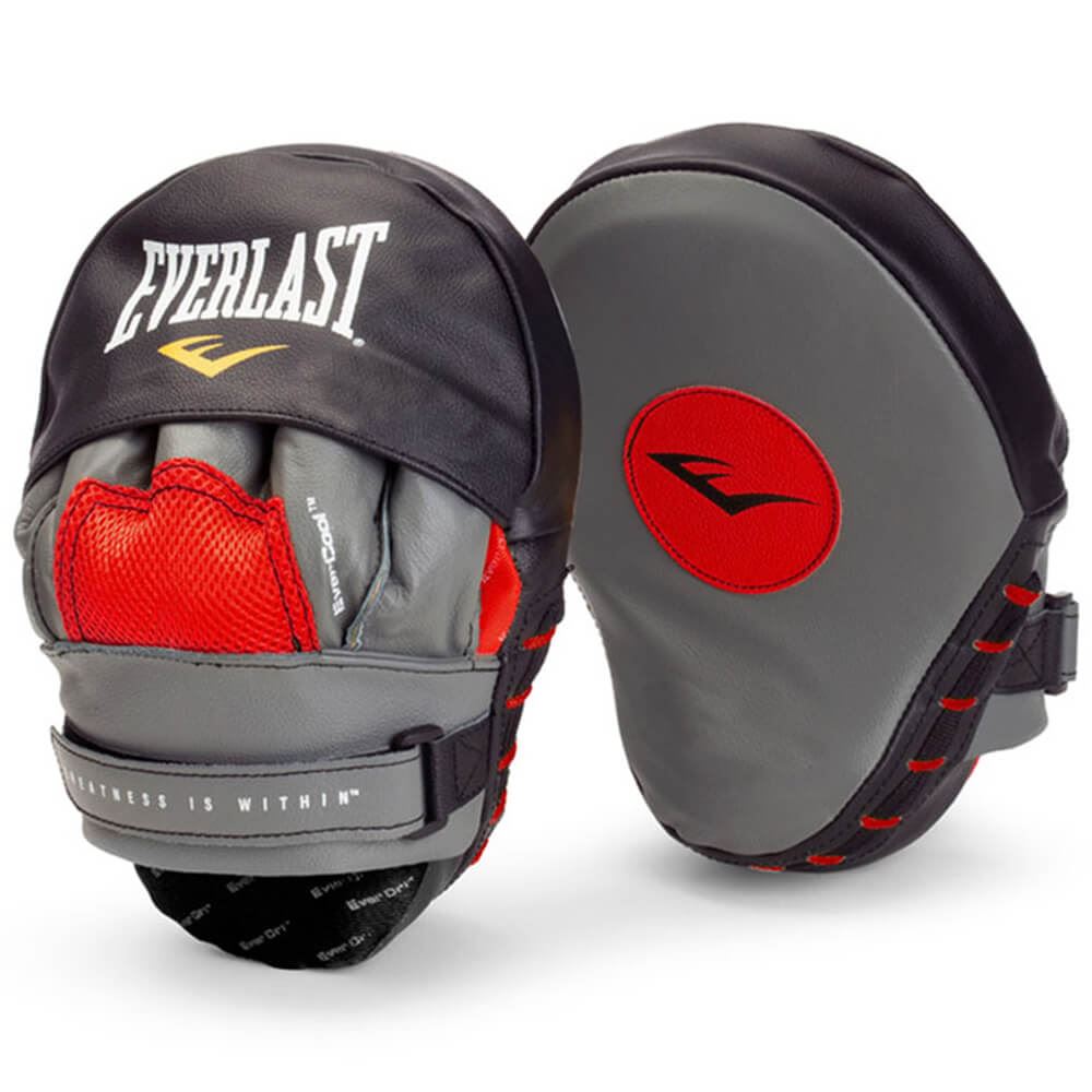 Everlast Pro Mantis Mitts Black/Red/Grey