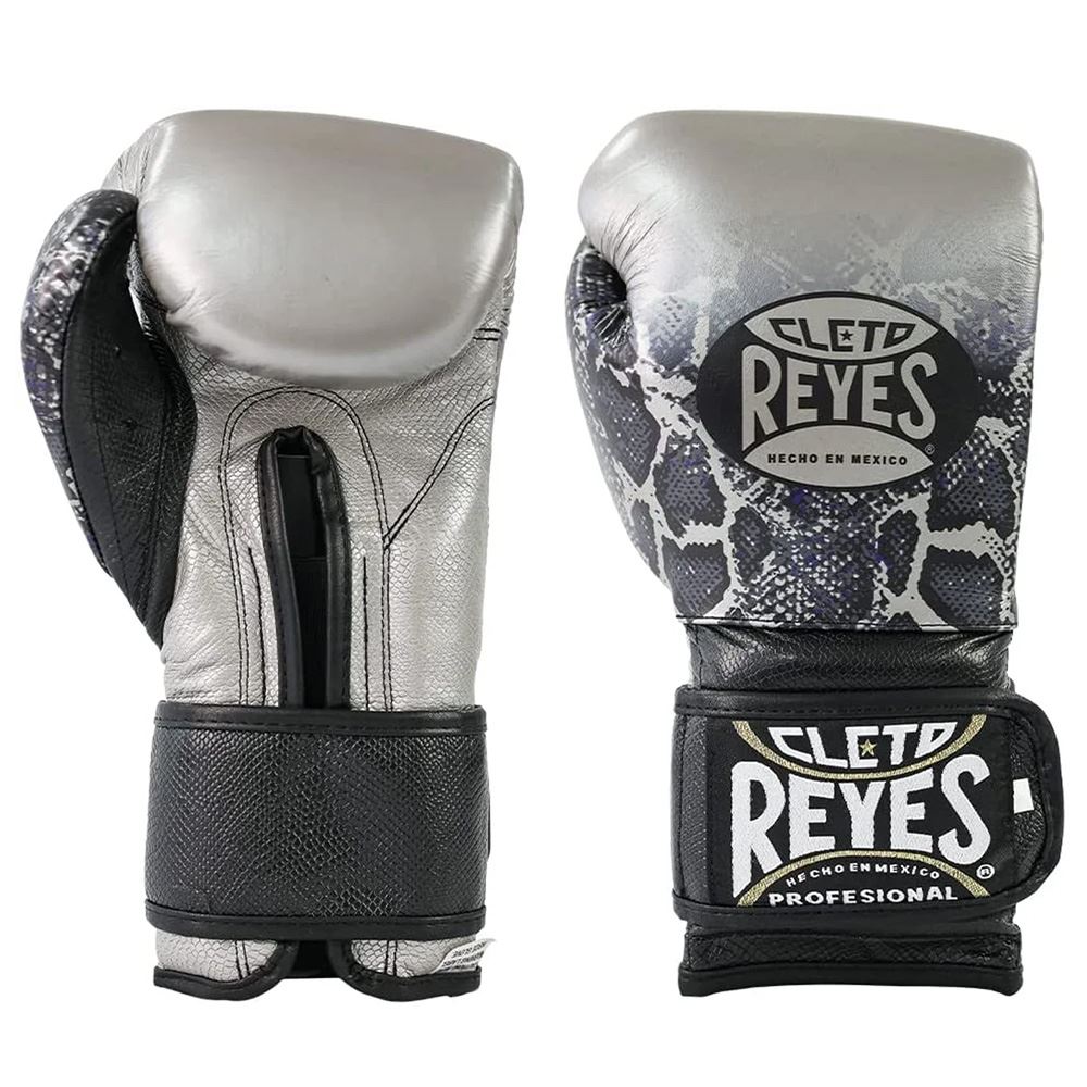 Cleto Reyes Snake Print Hook & Loop Sparring Gloves