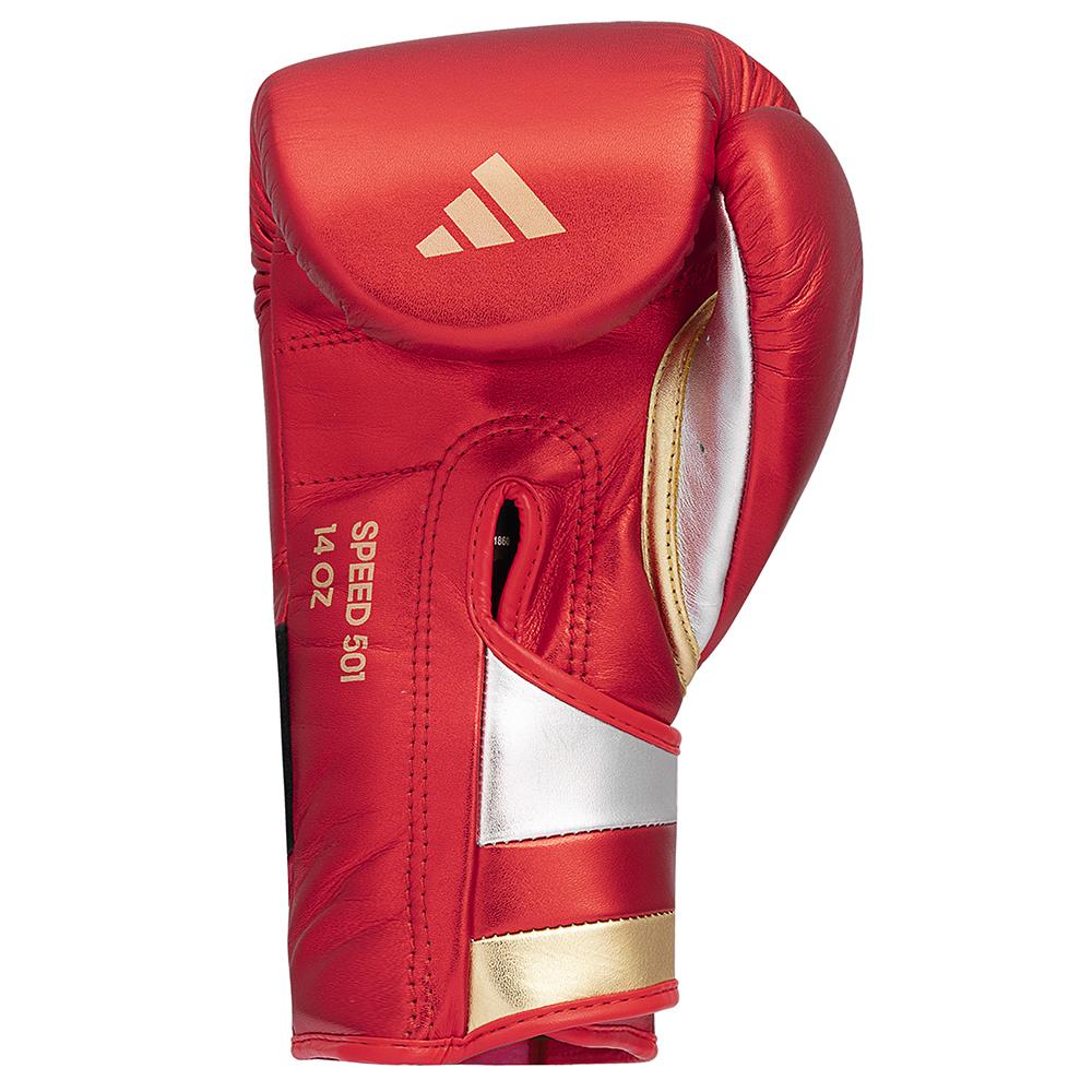 Adidas Adispeed Microfibre Hook & Loop Pro Boxing Gloves