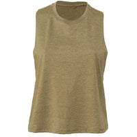 Thumbnail for Bxf Womens Cropped Racerback Tank