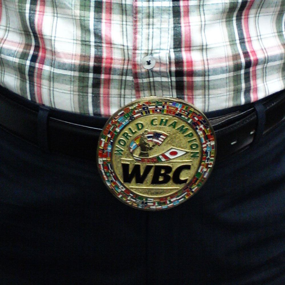 WBC Official Championship Trouser Belt