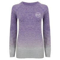 Thumbnail for Bxf Womens Seamless Fade Out Long Sleeve