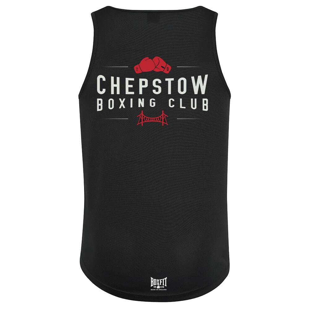 Chepstow Boxing Club Vest Black Small