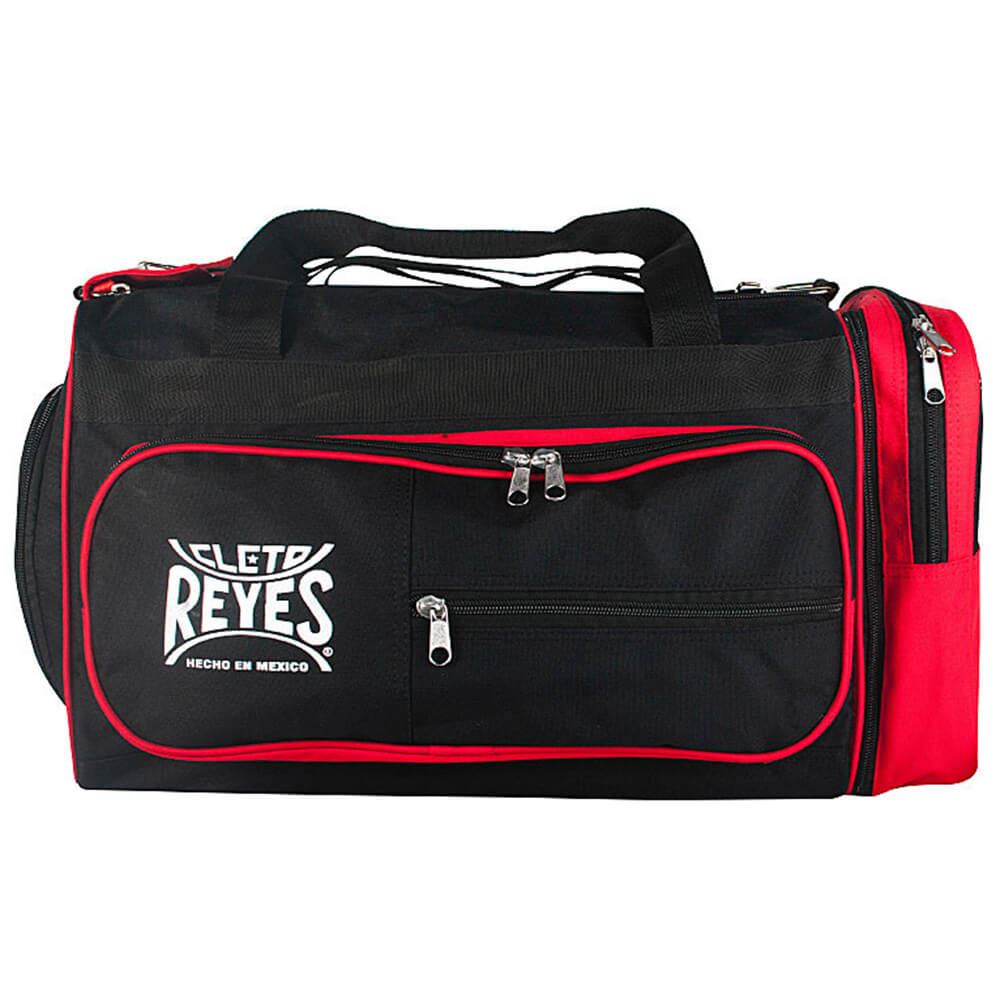 Cleto Reyes Embroidered Logo Gym Bag Black/Red