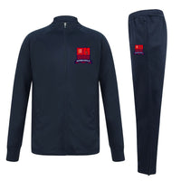 Thumbnail for Brentwood Central Boxing Club Slim Fit Poly Tracksuit