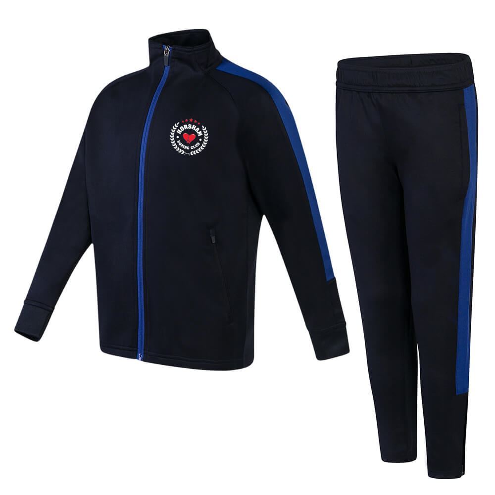 Horsham Abc Kids Slim Fit Poly Tracksuit