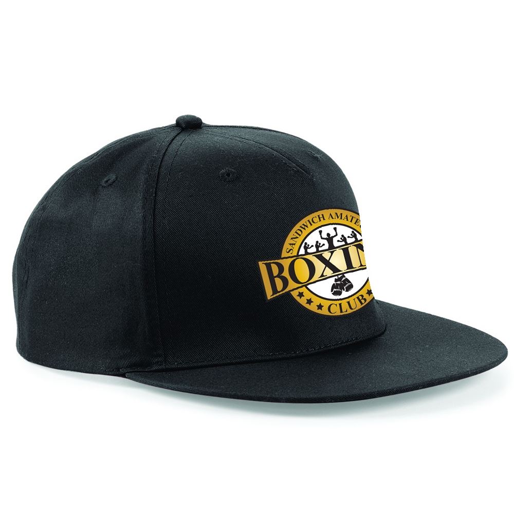 Sandwich Abc Snapback Cap Black