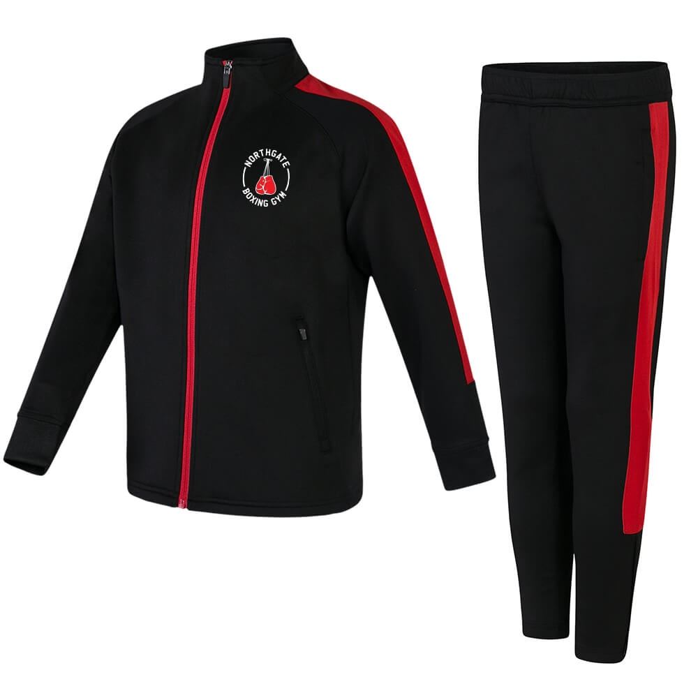 Northgate Boxing Gym Kids Slim Fit Poly Tracksuit