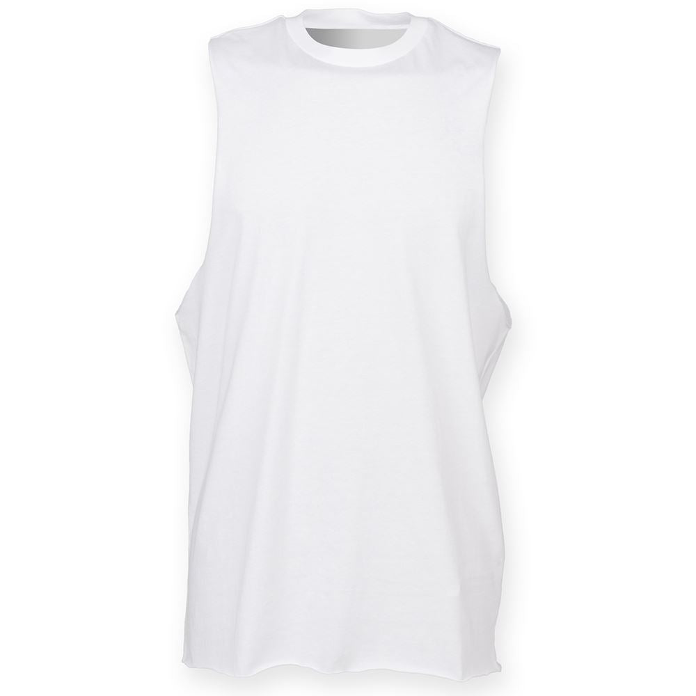 Boxfit High Neck Slash Armhole Vest