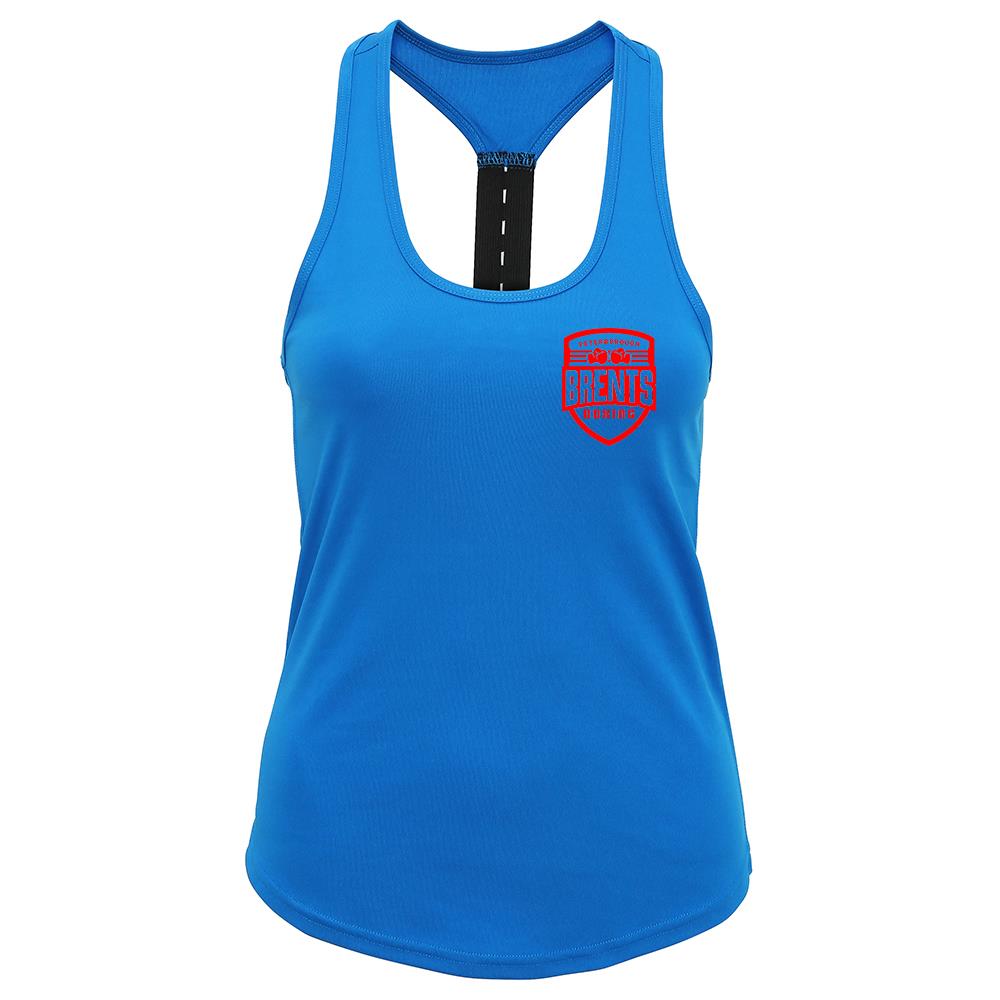 Brents Boxing Peterboro Womens Performance Strap Back Vest