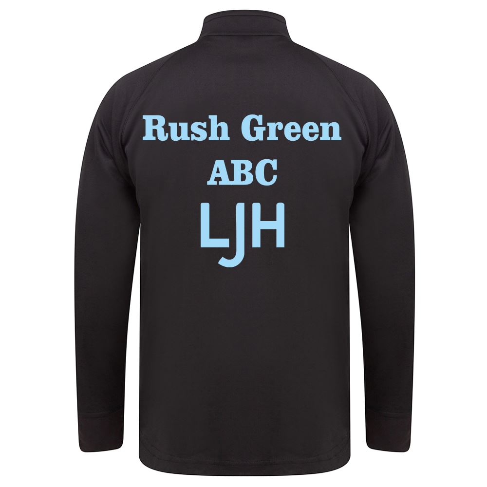 Rush Green ABC Embroidered Slim Fit Tracksuit