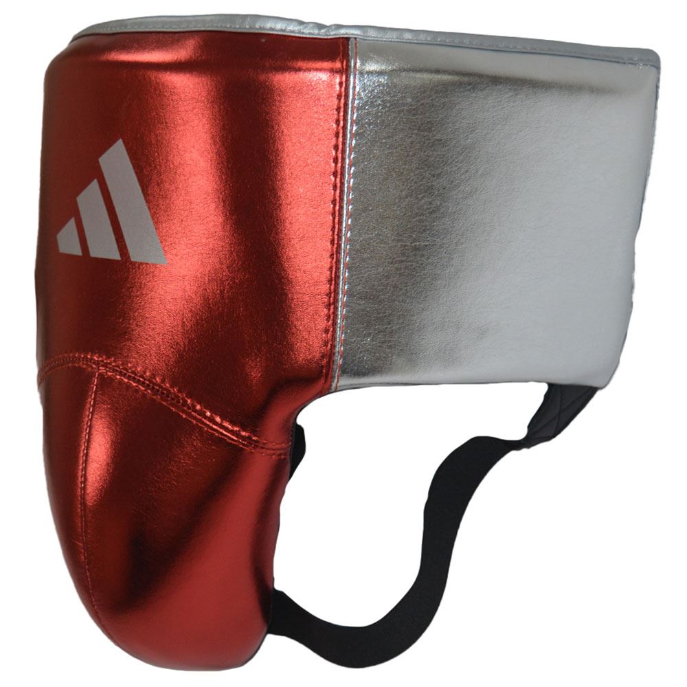 EXCLUSIVE ADIDAS PRO LINE METALLIC GROIN GUARD - RED