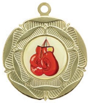 Gold Boxing Medal