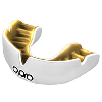 Thumbnail for Opro Instant Custom-Fit Single Colour Mouthguard Gold Junior