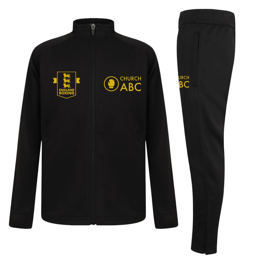 Church ABC Kids Slim Fit Poly Tracksuit