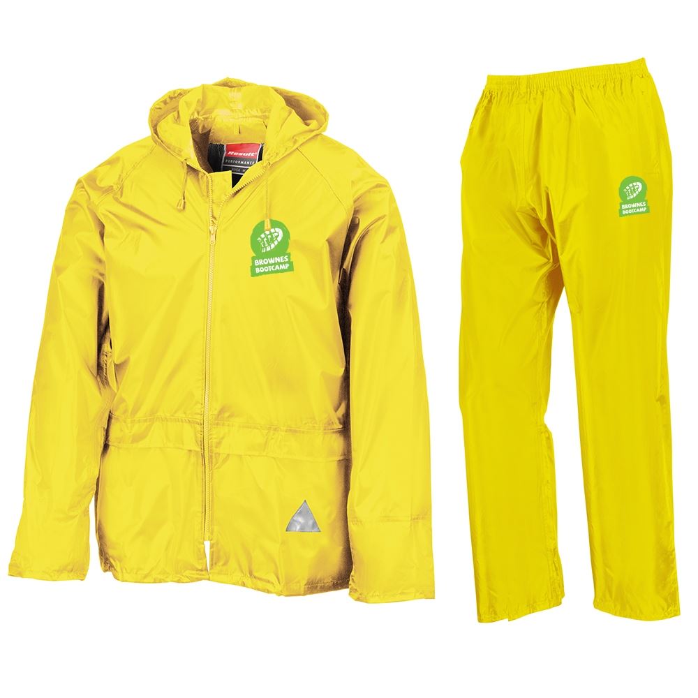 Brownes Boot Camp Waterproof Jacket & Trouser Set