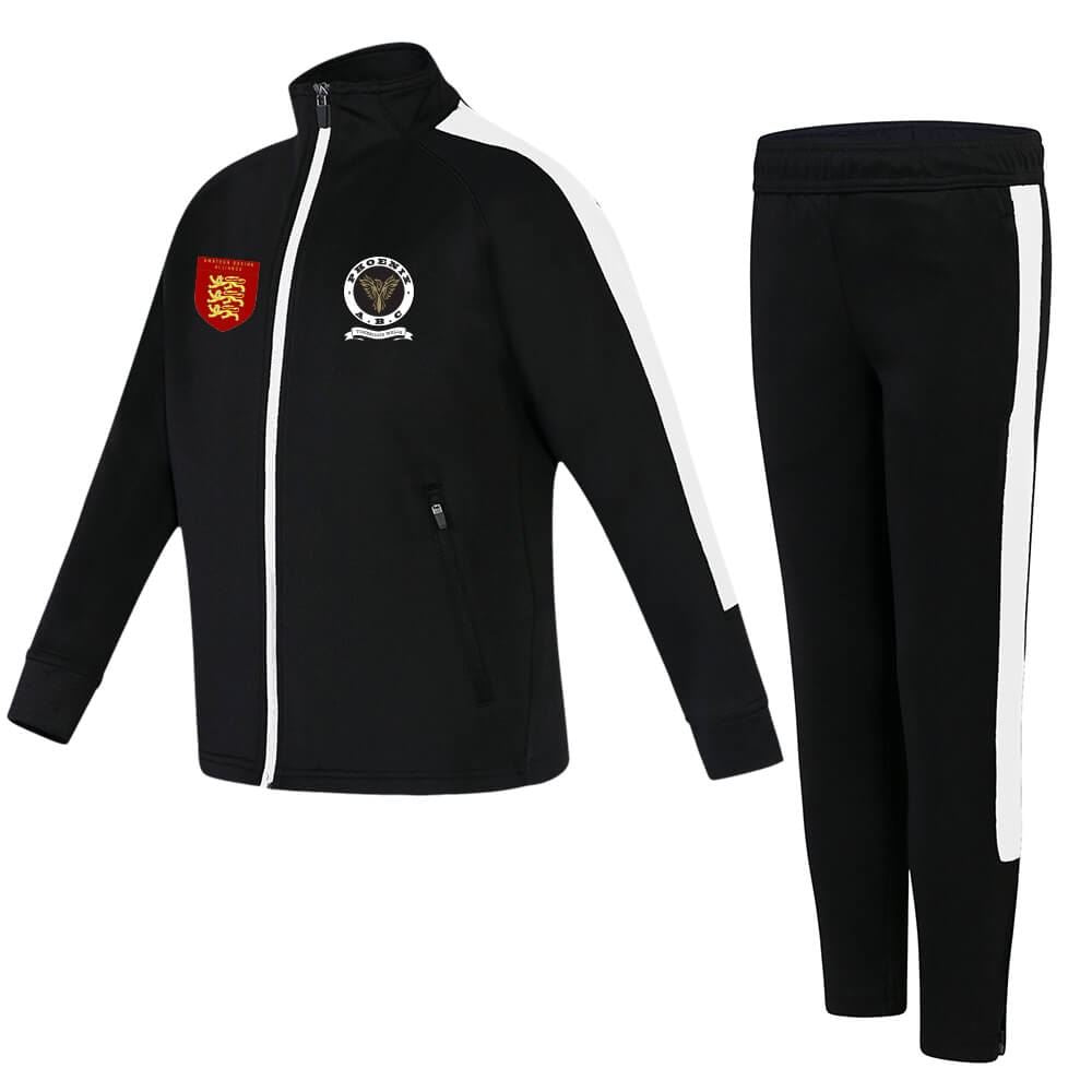 Phoenix Abc Kids Slim Fit Poly Tracksuit