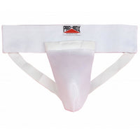 Thumbnail for Pro Box Club Essentials Kids Cotton Groin Guard White Xsmall