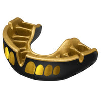 Thumbnail for Opro Gold Level Mouthguard Black Grillz