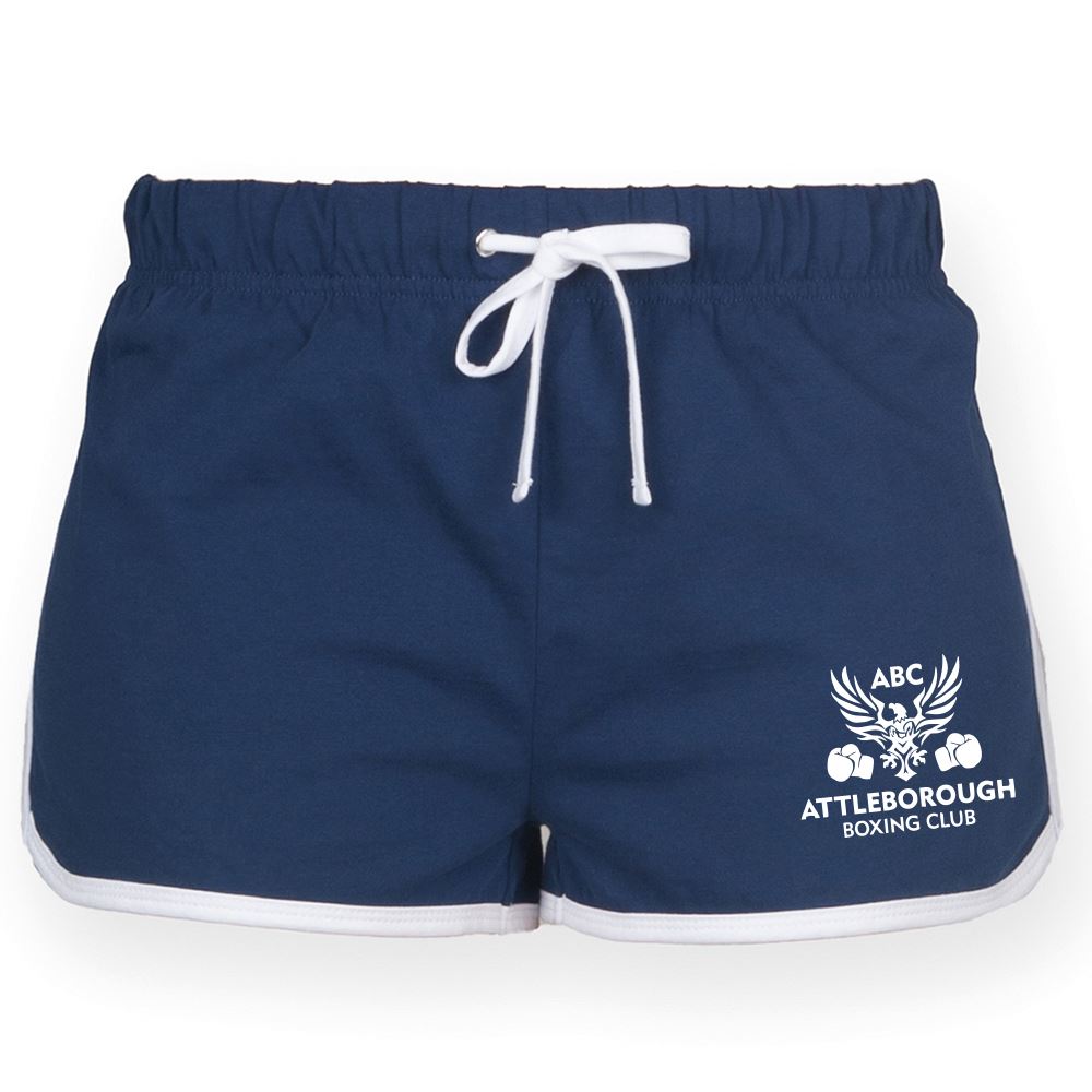 Attleborough Boxing Club Womens Retro Shorts