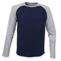 Thumbnail for Boxfit Long Sleeve Baseball T-Shirt